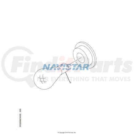 Navistar GE3157 INTERNATIONAL LAMP INCANDESCENT