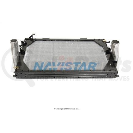 Navistar 2587236C92 INTERNATIONAL RADIATOR HOUSED W/CAC ASSY