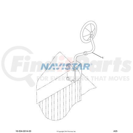 Navistar 26302R1 INTERNATIONAL NUT HEX 5/16-18 SST 304