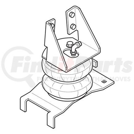 Firestone 2245 Ride-Rite Air Spring Kit Rear