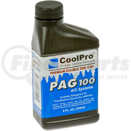 Omega Environmental Technologies 41-50104 OIL PAG 100 DOUBLE END CAPPED 8oz BOTTLE
