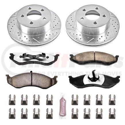 PowerStop Brakes K215236 1-CLICK BRAKE KIT