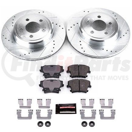 PowerStop Brakes K1720 1-CLICK BRAKE KIT