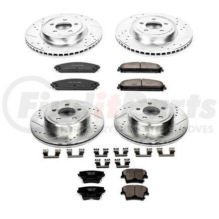 PowerStop Brakes K2853 1-CLICK BRAKE KIT