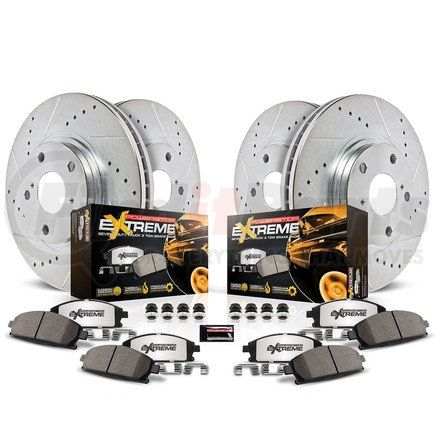 PowerStop Brakes K545836 TRUCK AND TOW BRAKE KIT