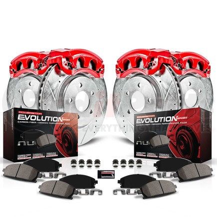 PowerStop Brakes KC500 Z23 EVOLUTION KIT W/CALS
