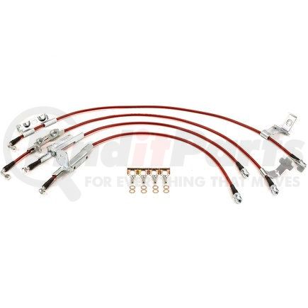 PowerStop Brakes BH00147 SS BRAKE HOSE KIT