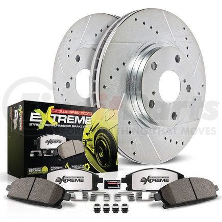 PowerStop Brakes K651426 Z26 STREET BRAKE KIT