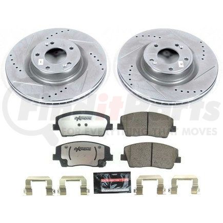 PowerStop Brakes K846826 Z26 STREET BRAKE KIT