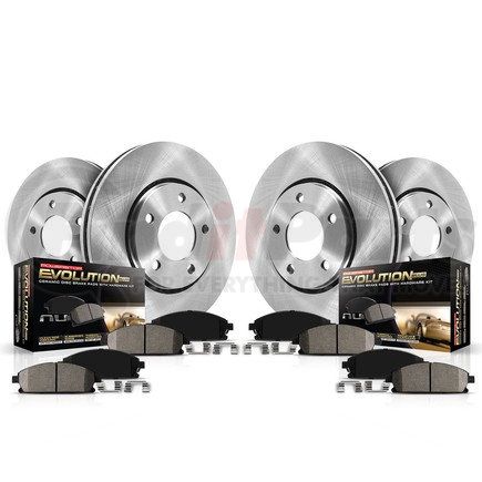 PowerStop Brakes KOE7922 DAILY DRIVER BRAKE KIT