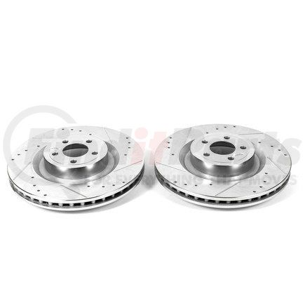 PowerStop Brakes AR85159XPR DRILLEDSLOTTED ROTOR PAIR