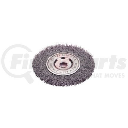 Firepower 1423-2122 Wire Wheel Brush; Crimp, 6” dia. x 1” wide