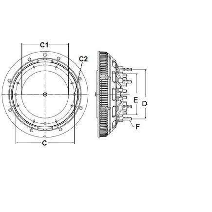 Automatic Transmission Clutch Pack Bearing