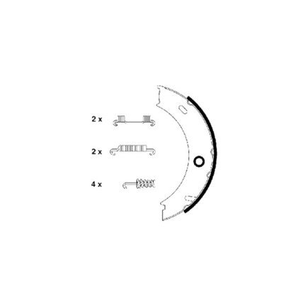 Parking Brake Shoe Set