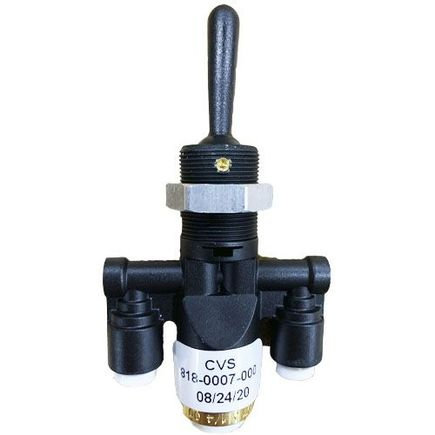 Air Brake Toggle Control Valve