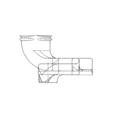 Blower To Heater Case Transition Duct