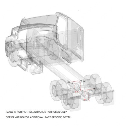 Rear Axle Traction Control Wiring Harness