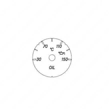 Engine Oil Temperature Gauge