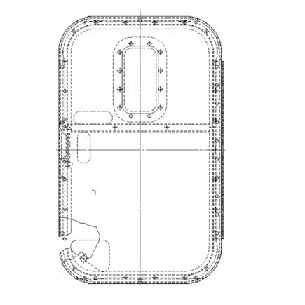 Sleeper Door Assembly