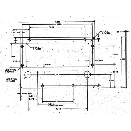 Junction Box Mounting Gasket