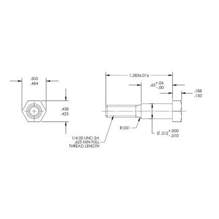 Suspension Control Arm Bolt