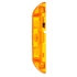 21201Y3 by TRUCK-LITE - Super 21, Incandescent, Yellow Rectangular, 1 Bulb, Marker Clearance Light, P2, 2 Screw, Reflectorized, Super 21 Plug, 12V, Bulk