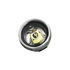 600270 by VELVAC - Aluminum Locking Fuel Cap, Female, Non-Vented, 2 Nominal Size, 11-1/2 Threads Per Inch, 2-1/4 Across Threads Cap