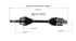 NCV11574 by GSP AUTO PARTS NORTH AMERICA INC - CV AXLE