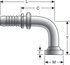 G20315-0808 by GATES CORPORATION - Couplings - GlobalSpiral Couplings - Code 61 O-Ring Flange90° Bent Tube