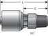 G25100-1216 by GATES CORPORATION - Couplings - MegaCrimp Couplings - Male Pipe (NPTF30° Cone Seat)