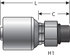 G25120-0608 by GATES CORPORATION - Couplings - MegaCrimp Couplings - Male O-Ring Boss