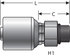 G25120-1212 by GATES CORPORATION - Couplings - MegaCrimp Couplings - Male O-Ring Boss