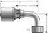 G25180-0406 by GATES CORPORATION - Couplings - MegaCrimp Couplings - Female JIC 37° Flare Swivel90° Bent Tube