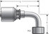 G25180-0810 by GATES CORPORATION - Couplings - MegaCrimp Couplings - Female JIC 37° Flare Swivel90° Bent Tube