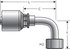 G25181-0606 by GATES CORPORATION - Couplings - MegaCrimp Couplings - Female JIC 37° Flare Swivel90° Bent Tube