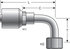 G25240-2020 by GATES CORPORATION - Couplings - MegaCrimp Couplings - Female Flat-Face O-Ring Swivel90° Bent Tube