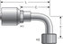 G25240-1212 by GATES CORPORATION - Couplings - MegaCrimp Couplings - Female Flat-Face O-Ring Swivel90° Bent Tube