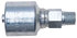 G25100-0404 by GATES CORPORATION - Couplings - MegaCrimp Couplings - Male Pipe (NPTF30° Cone Seat)