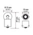 5008 by HELLA USA - 5008 Incan Bulb