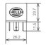 933332291 by HELLA USA - RELAY 12V 20/40A SPDT RES