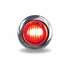 TLED-B3CR by TRUX - Clear Red Mini Button LED Turn Signal & Marker Light