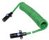 30-4320 by PHILLIPS INDUSTRIES - Cable Assembly - ABS PERMACOIL™, Coiled, 12 Ft., 4/12, 2/10 & 1/8 ga., with WEATHER-TITE™ PERMAPLUGS™