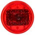 30085R by TRUCK-LITE - 30 Series High Profile LED Clearance Marker Light - 8 Diode, 12V, Black PVC Grommet Mount, Fit 'N Forget M/C, Female PL-10, Red Round