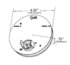 53252 by GROTE - Stop Tail Turn Light - SuperNova 4 in. 10-Diode Pattern LED Red