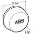 10213Y by TRUCK-LITE - Super 10, ABS, Incandescent, Yellow Round, 1 Bulb, Marker Clearance Light, PC, PL-10, 12V