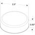 1052A by TRUCK-LITE - LED Clearance/Marker Light - Signal-Stat, 2.5", Round, Grommet Mount, 4 Diodes, PL-10, 12V, Yellow