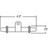 245 by TRUCK-LITE - Flasher Module - Signal-Stat, 2 Light Thermal, Brass, 60-120Fpm, 12V, Hardwired, Spade Terminal