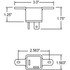 242 by TRUCK-LITE - Flasher Module - Signal-Stat, 16 Light Electro-Mechanical, Plastic, 60-120Fpm, 12V, 2 Blade Terminals