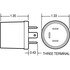 263 by TRUCK-LITE - Flasher Module - Signal-Stat, 10 Light Electro-Mechanical, Plastic, 60-120Fpm, 12V, 3 Blade Terminals
