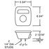 5016 by TRUCK-LITE - Signal-Stat, Incandescent, Red/Clear Acrylic Lens, RH, Combo Box Light, 2 Stud , Packard , 12V